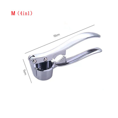 Imitating Stainless Steel Multifunction Garlic Press Crusher Kitchen Cooking Ginger Squeezer Masher Handheld Ginger Mincer Tools