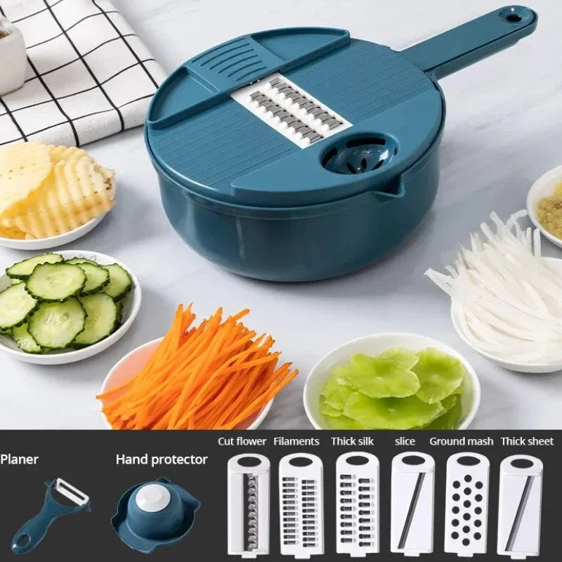 Kitchen Manually Cut Shred Grater Salad Vegetable Chopper Carrots Potatoes for Convenience Vegetable Tools  Manual Shredder