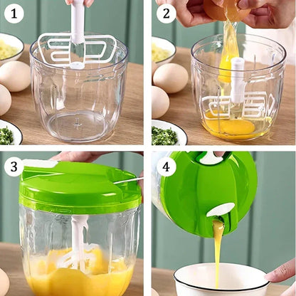 Multi Meat Mincer Garlic Chopper Onion Cutter Rotate Kitchen Cooking Accessories For Garlic Press Crusher Vegetable Chopper