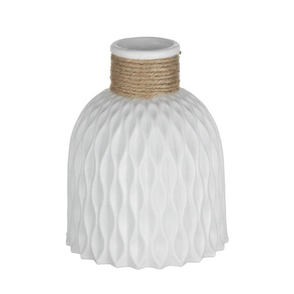 Plastic Vases Home Decor Anti-ceramic Vases Imitation Rattan Flower Vase European Wedding Modern Decorations Unbreakable Basket